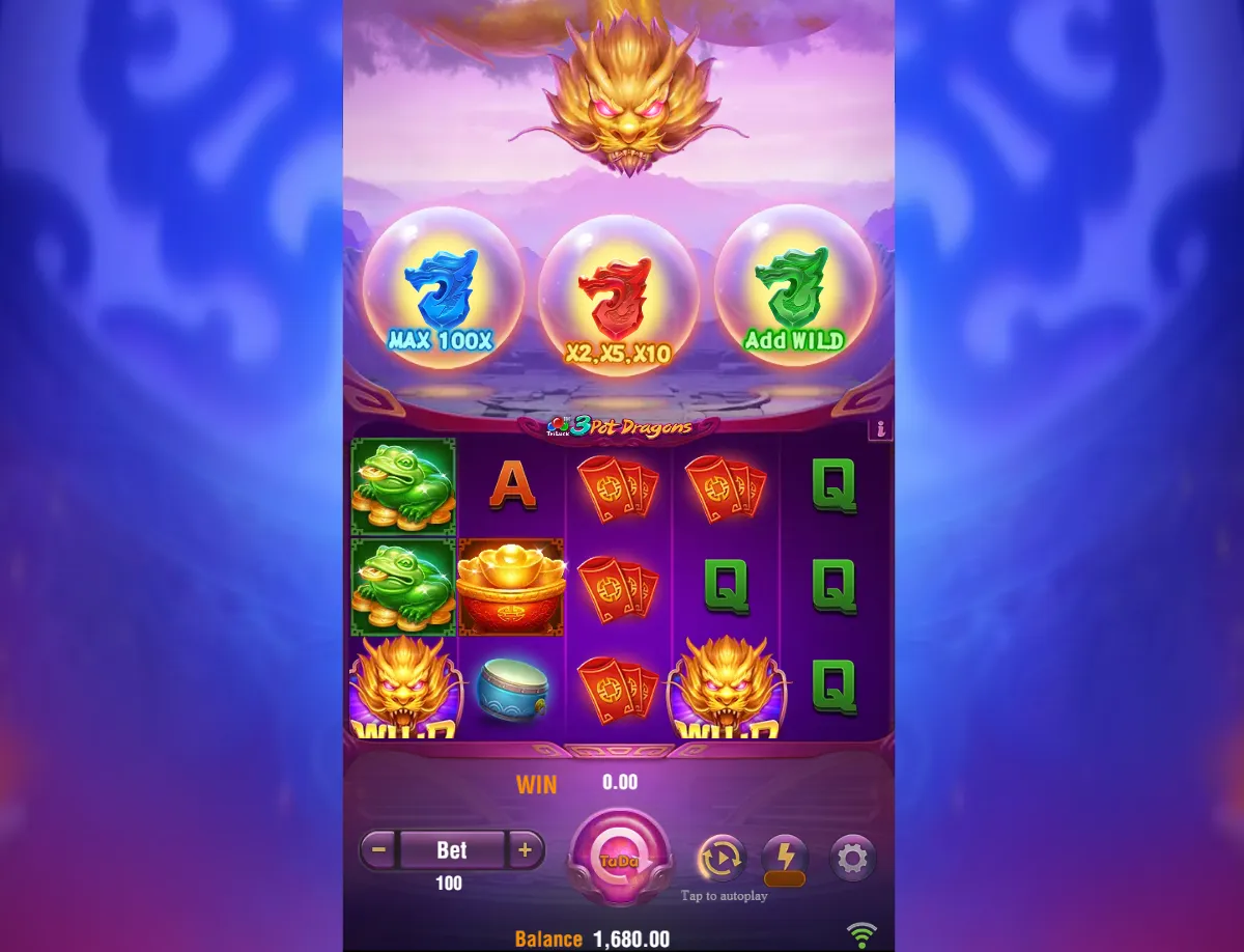 3 Pot Dragons Slot